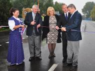 Királyrévben hivatalosan is átadták a felújított útszakaszt