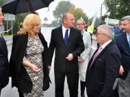 Királyrévben hivatalosan is átadták a felújított útszakaszt