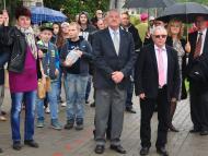 Királyrévben hivatalosan is átadták a felújított útszakaszt