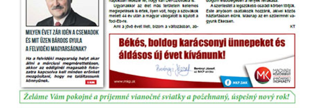 Hírvivő 2015-07 (Karácsonyi különszám)