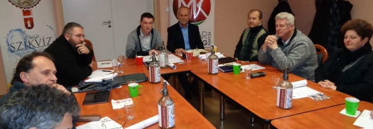Ülésezett az MKP Érsekújvári Járási Elnöksége