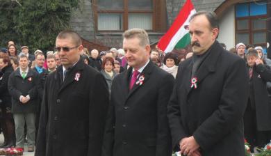 A szabadságharc hőseire emlékeztek Dunaszerdahelyen