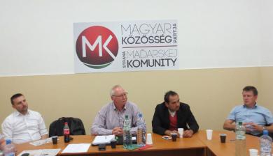 A Komáromi Járási Elnökség ülése