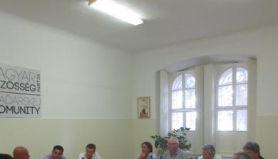 A Komáromi Járási Elnökség ülése