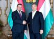 Orbán Viktor és Berényi József tárgyalása Esztergomban
